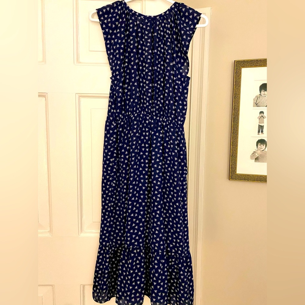 Jcrew Navy Blue Summer Dress NWT